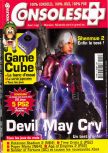 Scan de la couverture du magazine Consoles +  117