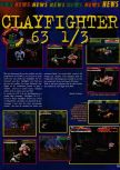 Scan of the preview of  published in the magazine Consoles News 11, page 1