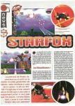 Scan of the preview of Lylat Wars published in the magazine Joypad 062, page 1