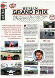 Scan of the preview of F1 Pole Position 64 published in the magazine Joypad 062, page 1