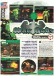 Scan of the review of War Gods published in the magazine Joypad 066, page 1