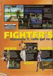 Scan of the review of Fighters Destiny published in the magazine X64 04, page 1