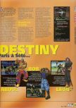 Scan of the review of Fighters Destiny published in the magazine X64 04, page 2