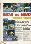 Scan of the review of WCW vs. NWO: World Tour published in the magazine X64 04, page 1