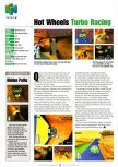 Scan of the preview of Hot Wheels Turbo Racing published in the magazine Electronic Gaming Monthly 122, page 4