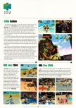 Scan of the preview of NBA Live 2000 published in the magazine Electronic Gaming Monthly 123, page 1