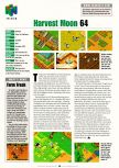 Scan of the preview of Harvest Moon 64 published in the magazine Electronic Gaming Monthly 125, page 1