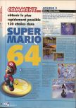 Scan de la soluce de Super Mario 64 paru dans le magazine X64 HS01, page 11