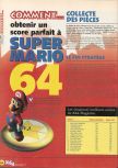 Scan de la soluce de Super Mario 64 paru dans le magazine X64 HS01, page 19