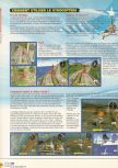 Scan of the walkthrough of Pilotwings 64 published in the magazine X64 HS01, page 1