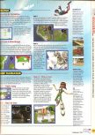 Scan of the walkthrough of Pilotwings 64 published in the magazine X64 HS01, page 8