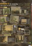 Scan of the walkthrough of Turok: Dinosaur Hunter published in the magazine X64 HS01, page 4