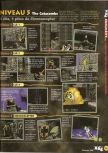 Scan of the walkthrough of Turok: Dinosaur Hunter published in the magazine X64 HS01, page 6