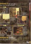 Scan of the walkthrough of Turok: Dinosaur Hunter published in the magazine X64 HS01, page 8