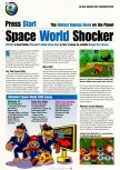 Scan of the article Nintendo Space World 2000 published in the magazine Electronic Gaming Monthly 135, page 1