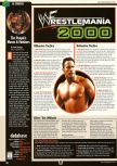 Scan of the walkthrough of WWF Wrestlemania 2000 published in the magazine Expert Gamer 67, page 1