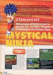 Scan of the walkthrough of Mystical Ninja Starring Goemon published in the magazine X64 HS02, page 7