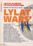 Scan of the walkthrough of Lylat Wars published in the magazine X64 HS02, page 1