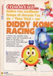 Scan of the walkthrough of Diddy Kong Racing published in the magazine X64 HS02, page 1