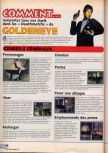 Scan of the walkthrough of Goldeneye 007 published in the magazine X64 HS02, page 7