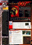 Scan of the walkthrough of Goldeneye 007 published in the magazine EGM² 40, page 1