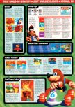 Scan of the walkthrough of Diddy Kong Racing published in the magazine EGM² 41, page 2
