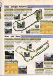 Scan of the walkthrough of Monaco Grand Prix Racing Simulation 2 published in the magazine X64 HS07, page 3