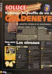 Scan of the walkthrough of Goldeneye 007 published in the magazine X64 HS07, page 1