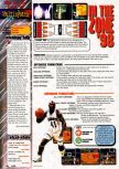 Scan of the walkthrough of NBA Pro 98 published in the magazine EGM² 46, page 1