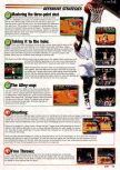 Scan of the walkthrough of NBA Pro 98 published in the magazine EGM² 46, page 2