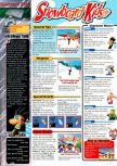 Scan of the walkthrough of Snowboard Kids published in the magazine EGM² 47, page 1