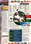 Scan of the walkthrough of World Cup 98 published in the magazine EGM² 49, page 1