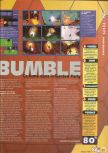 Scan of the review of Buck Bumble published in the magazine X64 11, page 2