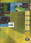 Scan of the review of Gex 64: Enter the Gecko published in the magazine X64 11, page 2