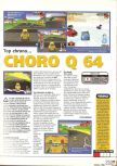 Scan of the review of Penny Racers published in the magazine X64 11, page 1