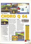 Scan du test de Penny Racers paru dans le magazine X64 11, page 1