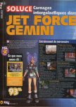 Scan de la soluce de  paru dans le magazine X64 HS09, page 1