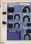 Scan of the walkthrough of World Driver Championship published in the magazine X64 HS09, page 3