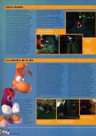 Scan of the walkthrough of Rayman 2: The Great Escape published in the magazine X64 HS09, page 3