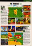 Scan de la preview de Paper Mario paru dans le magazine Expert Gamer 78, page 1