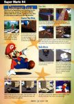 Scan of the walkthrough of Super Mario 64 published in the magazine GamePro 097, page 5