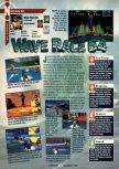 Scan of the review of Wave Race 64 published in the magazine GamePro 099, page 1
