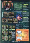 Scan of the walkthrough of Mortal Kombat Trilogy published in the magazine GamePro 101, page 1
