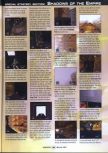 Scan of the walkthrough of Star Wars: Shadows Of The Empire published in the magazine GamePro 102, page 6