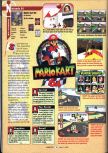 Scan of the review of Mario Kart 64 published in the magazine GamePro 103, page 1