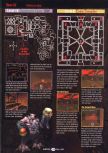 Scan of the walkthrough of Doom 64 published in the magazine GamePro 104, page 2
