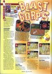 Scan of the review of Blast Corps published in the magazine GamePro 104, page 1