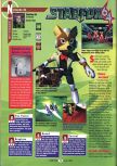 Scan of the review of Lylat Wars published in the magazine GamePro 106, page 1