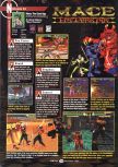 Scan du test de Mace: The Dark Age paru dans le magazine GamePro 110, page 1