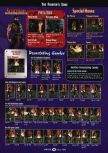 Scan of the walkthrough of Mortal Kombat 4 published in the magazine GamePro 118, page 2